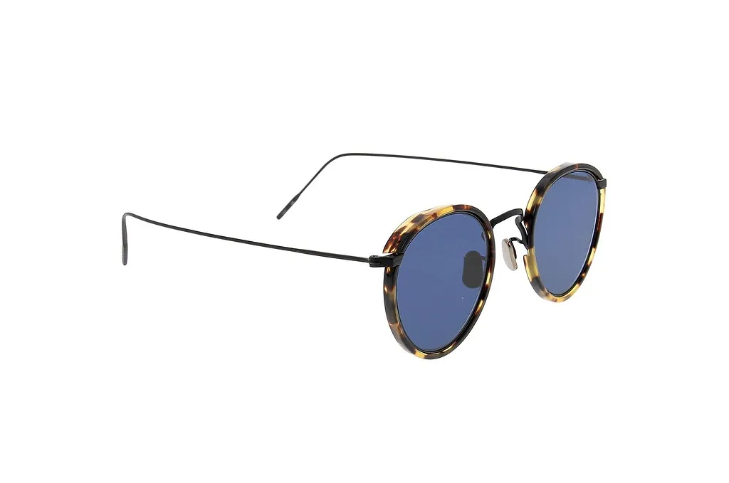 Eyevan 7285 Round-Frame Sunglasses