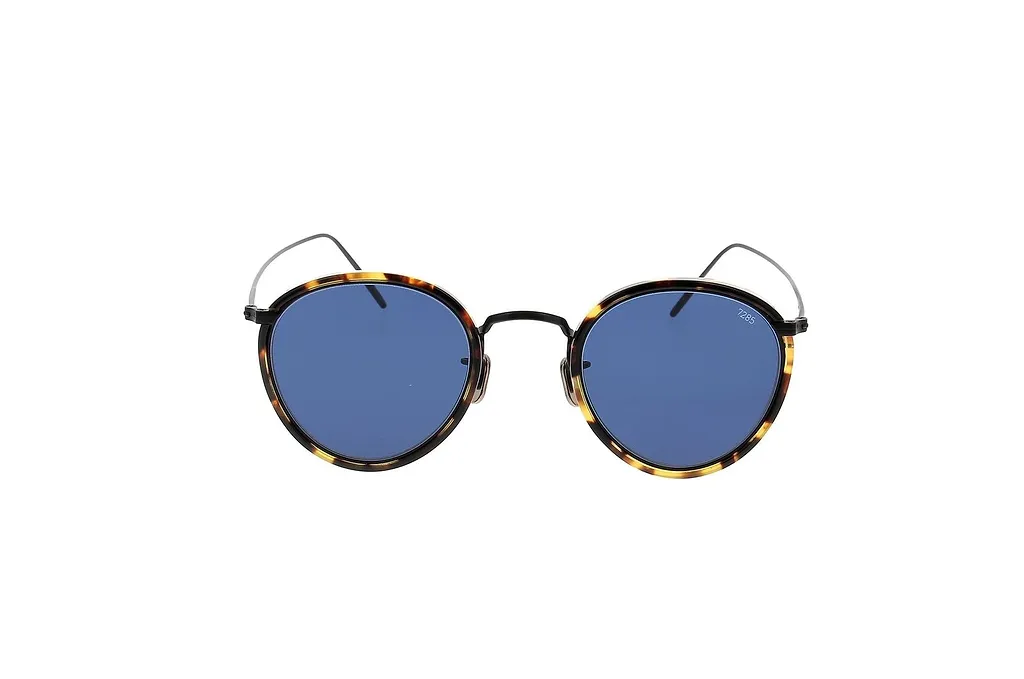 Eyevan 7285 Round-Frame Sunglasses