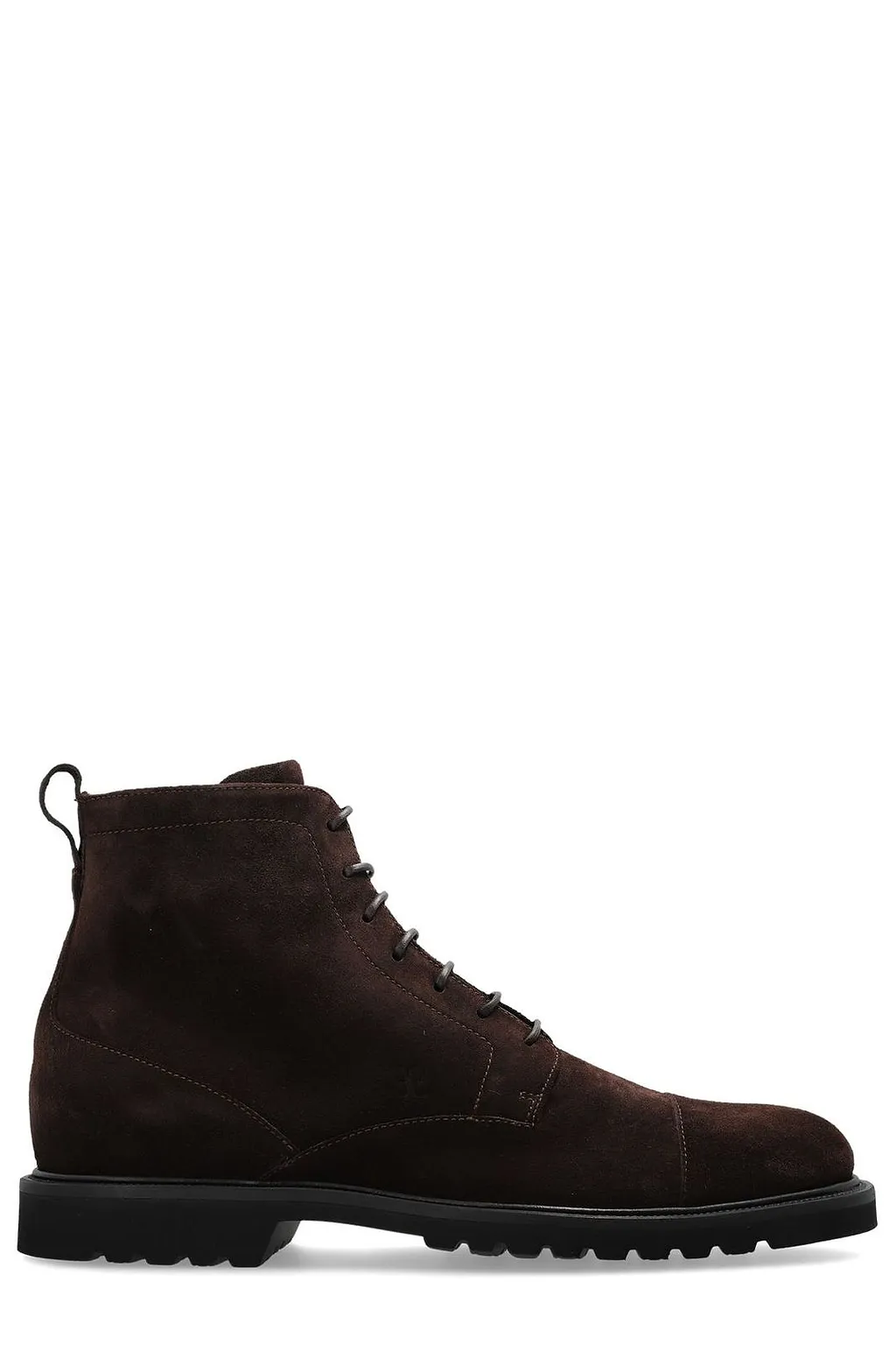 Fabi Zip-Up Lace-Up Ankle Boots
