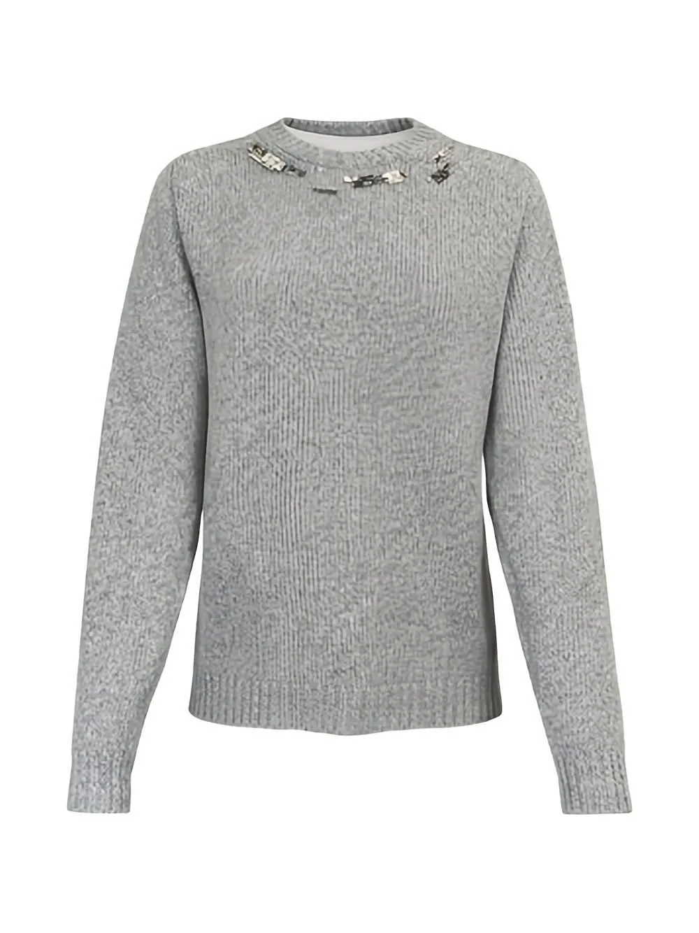 Fabiana Filippi Embellished Crewneck Jumper