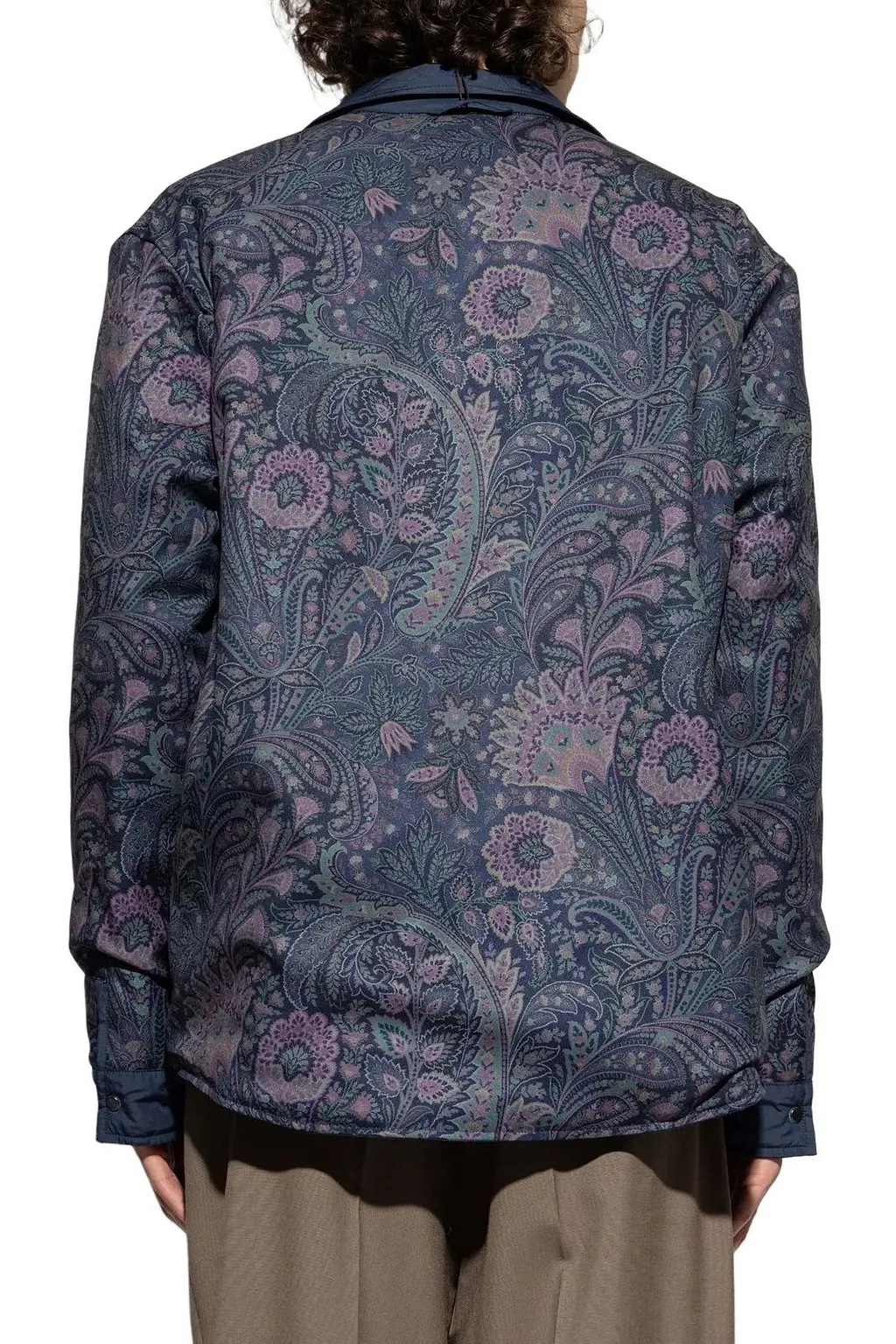 Etro Quilted Snap-Button Jacket