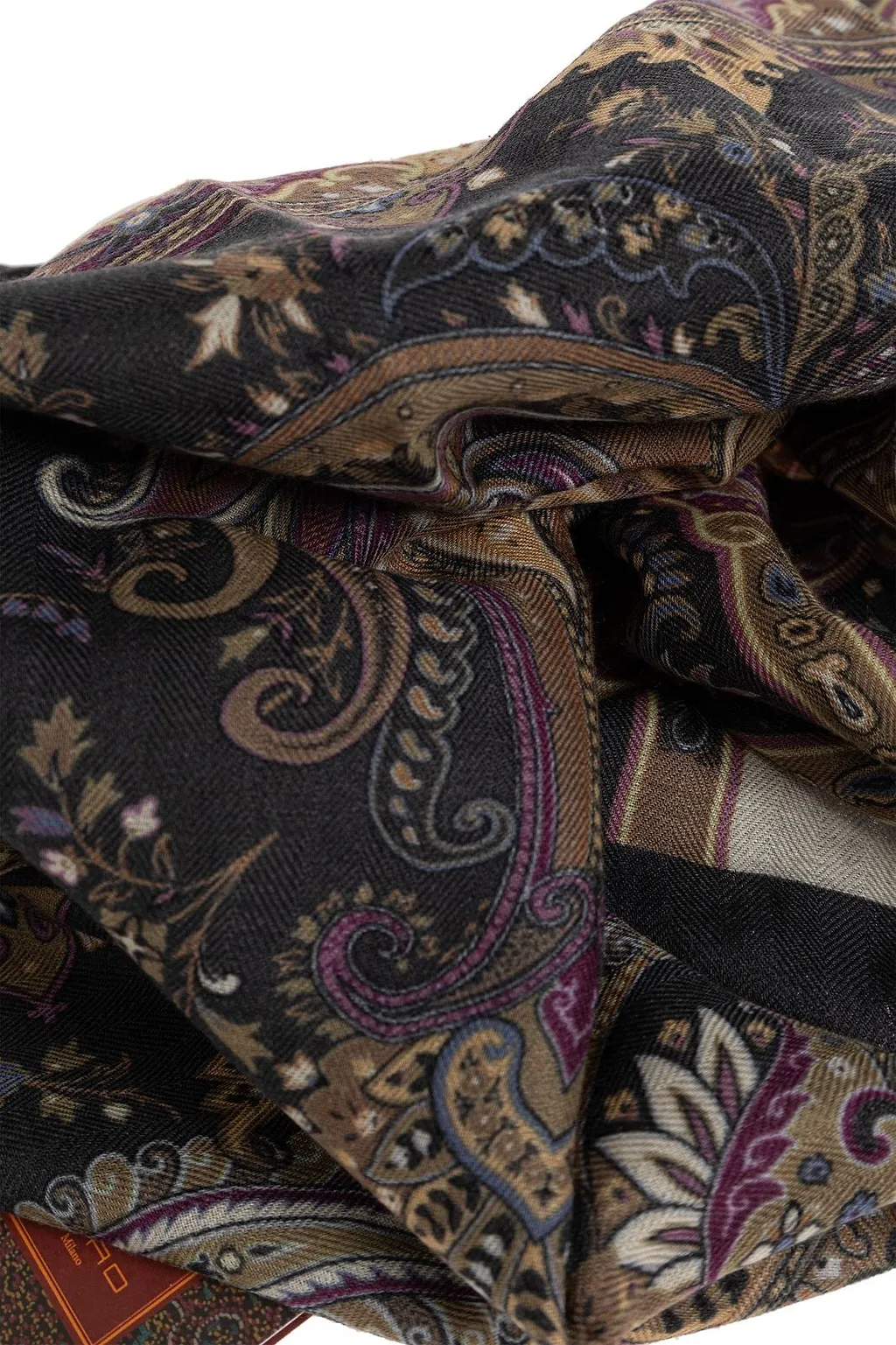 Paisley-Printed Scarf
