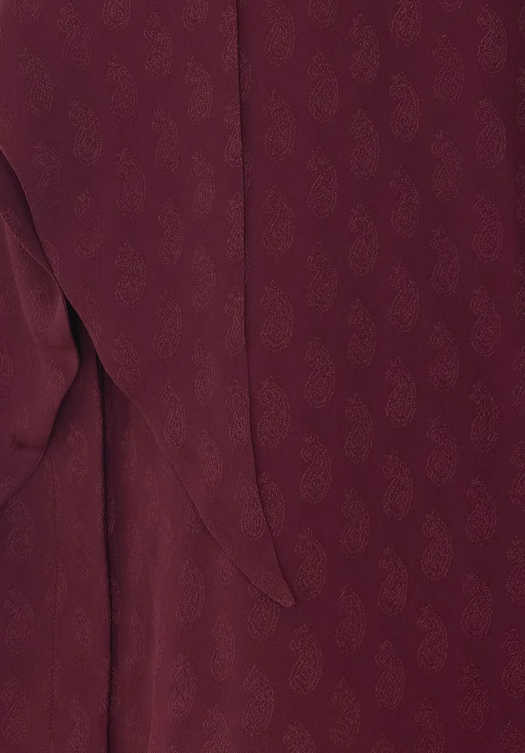 Etro Scarf-Detailed Jacquard Shirt