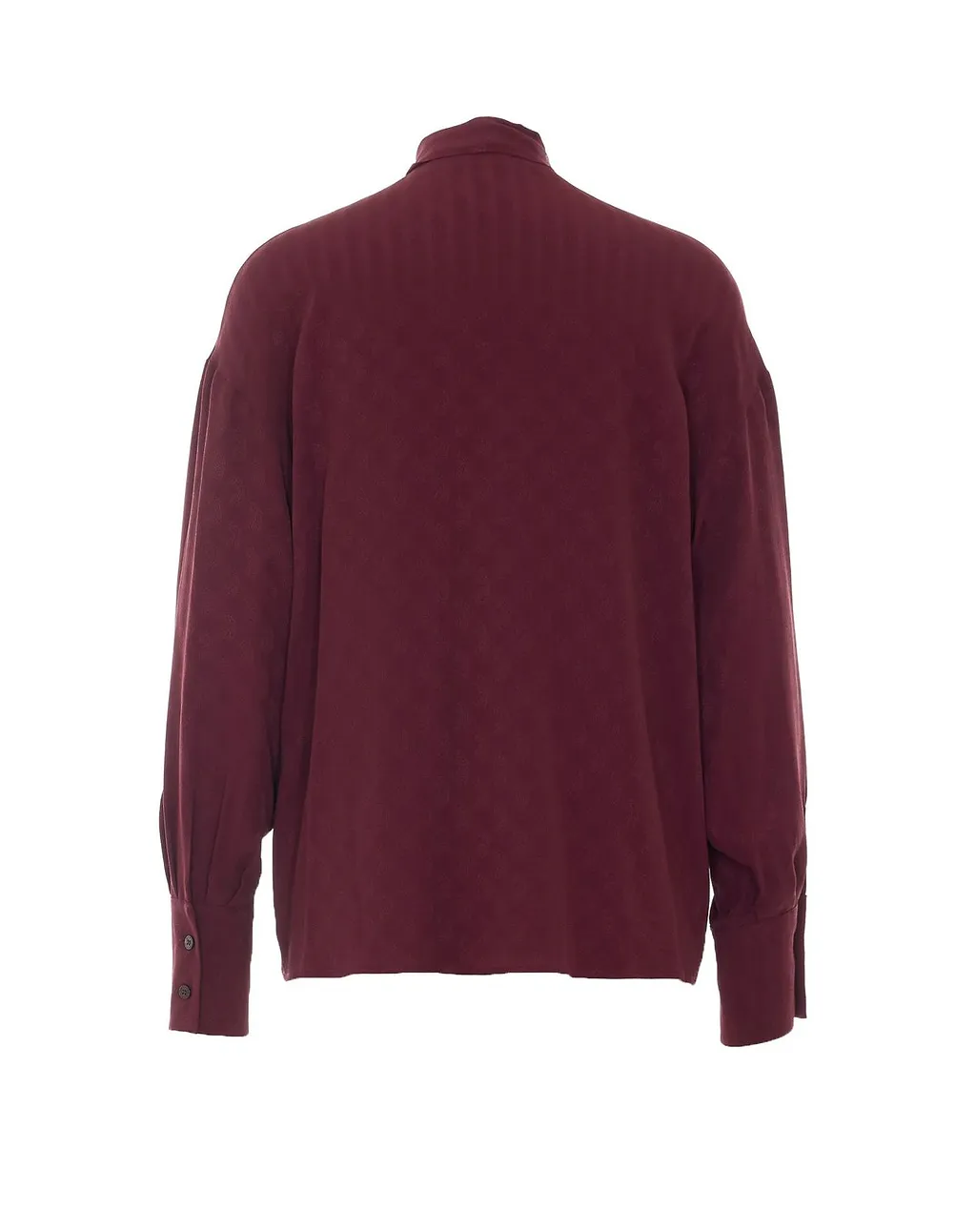 Etro Scarf-Detailed Jacquard Shirt
