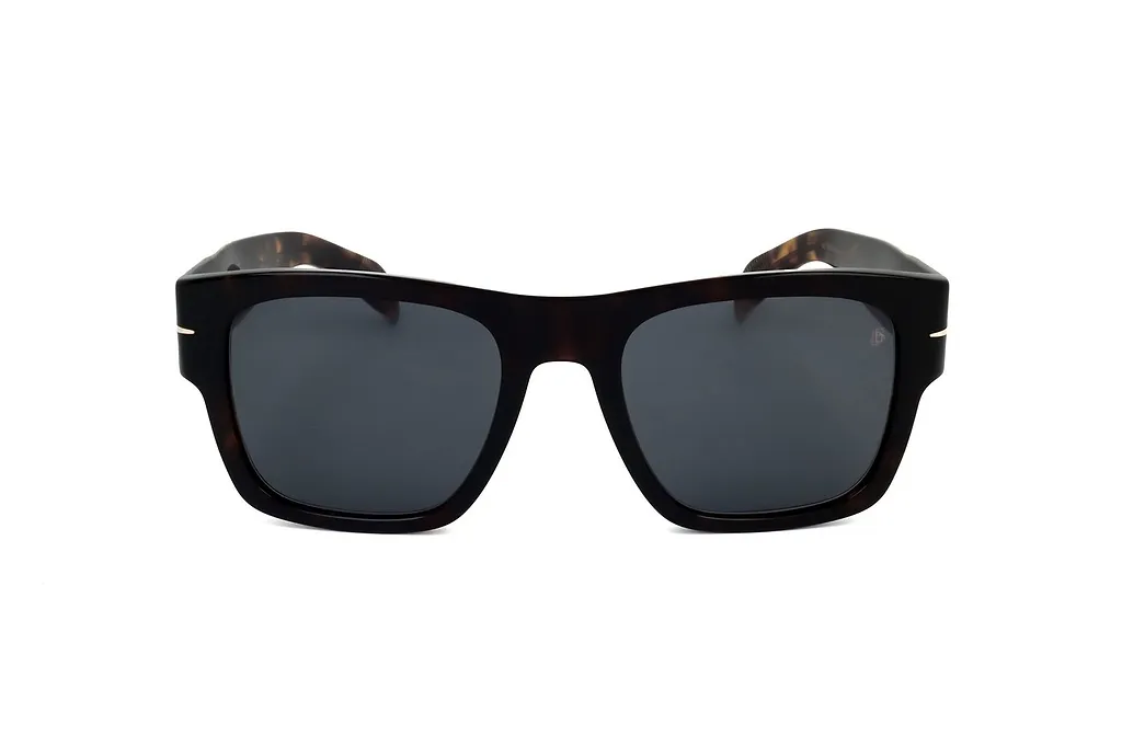 Eyewear By David Beckham Square Frame Full Rim Sunglasses