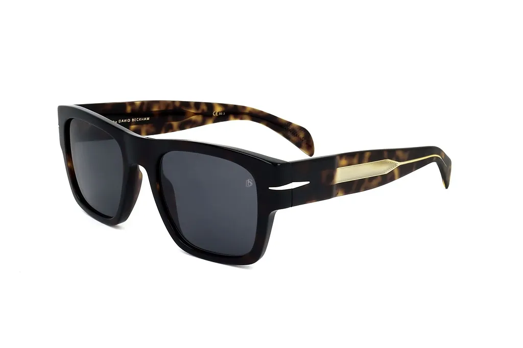 Eyewear By David Beckham Square Frame Full Rim Sunglasses