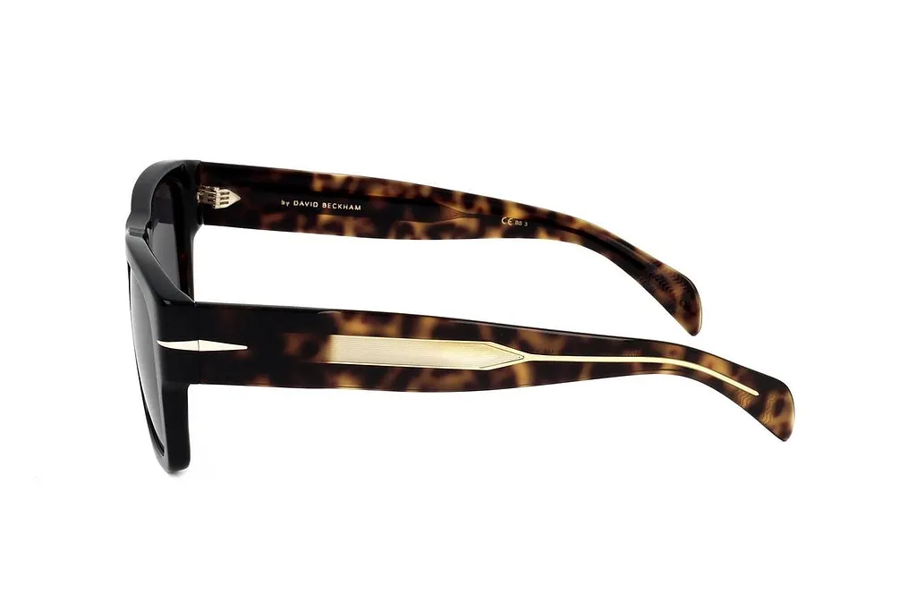 Eyewear By David Beckham Square Frame Full Rim Sunglasses
