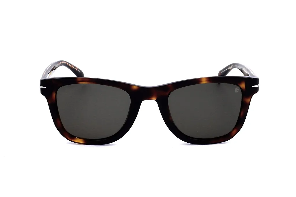 Eyewear By David Beckham Square Frame Full Rim Sunglasses
