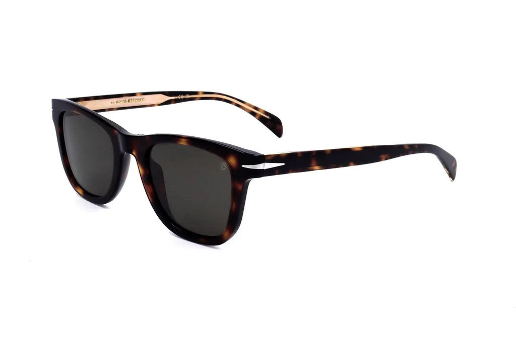 Eyewear By David Beckham Square Frame Full Rim Sunglasses