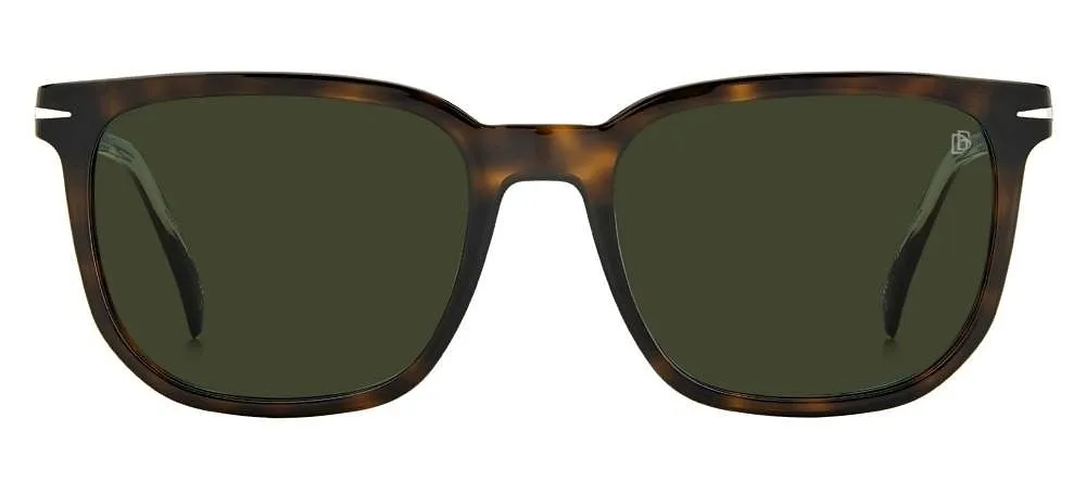 Eyewear By David Beckham Square Frame Full Rim Sunglasses
