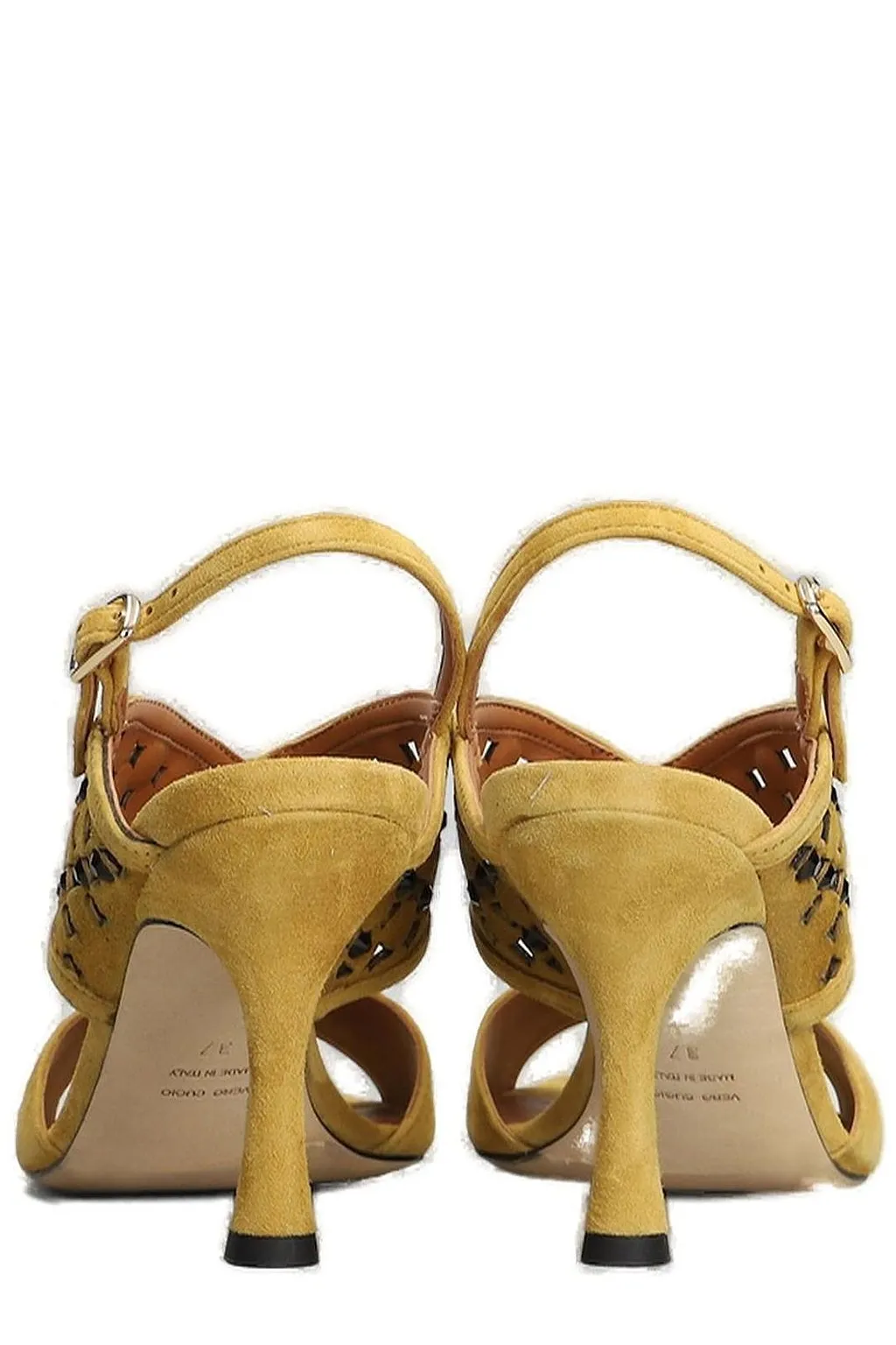 Evaluna Embellished Open Toe Sandals