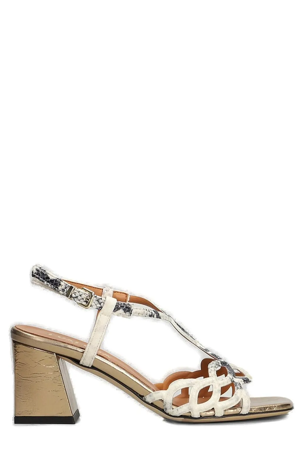 Evaluna Buckle Fastened Open Toe Sandals