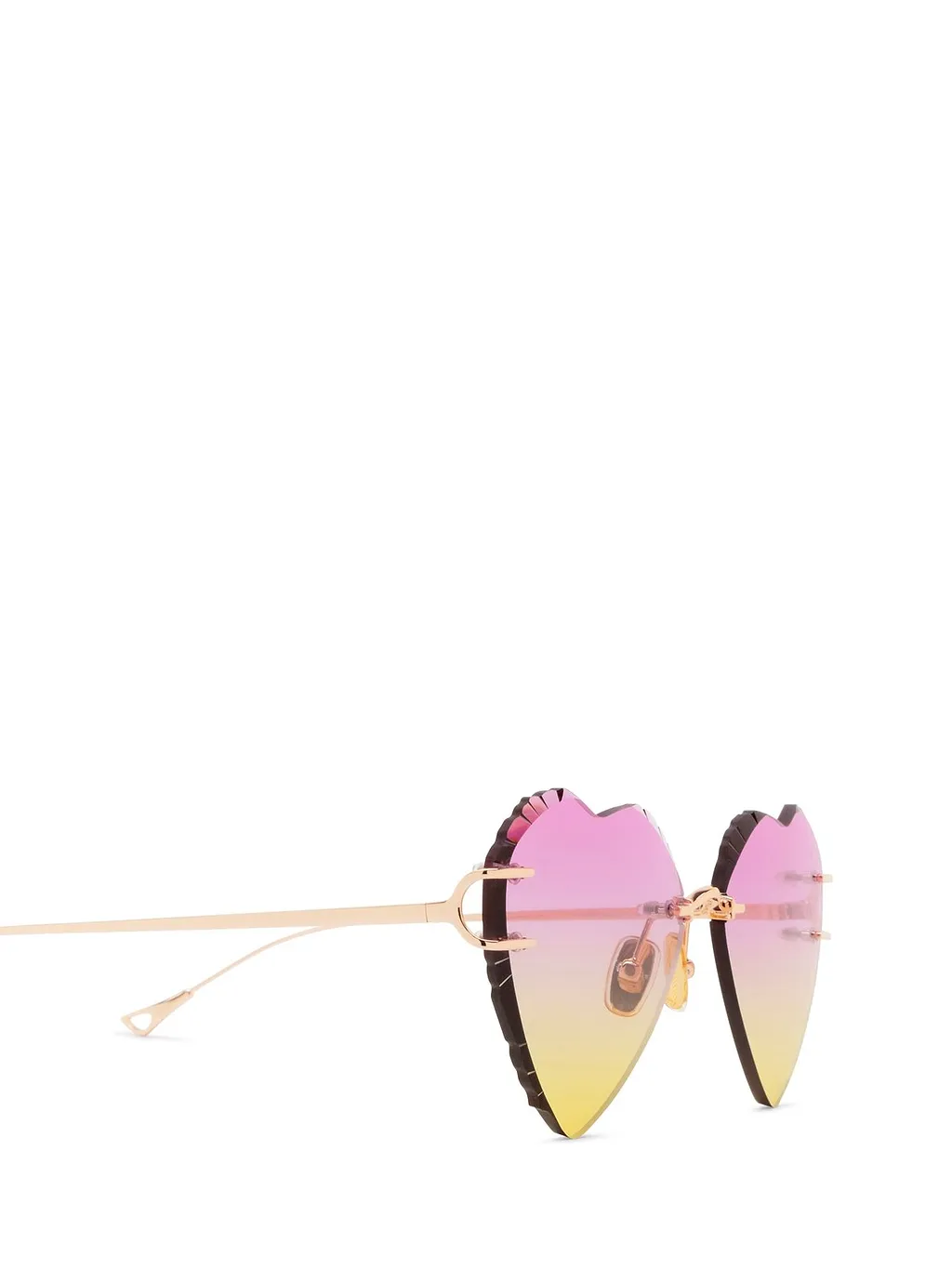 Acapulco Heart Frame Sunglasses