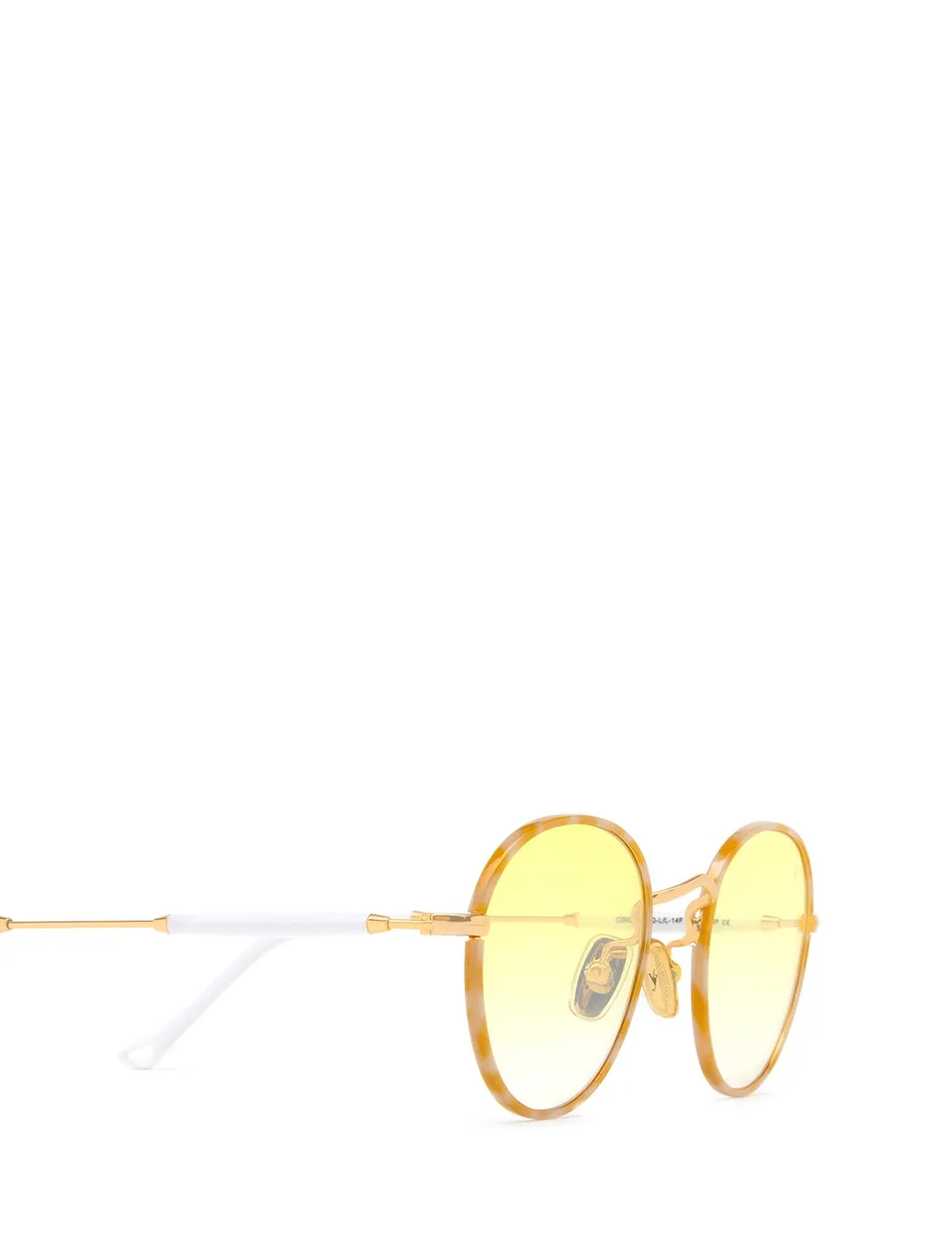 Eyepetizer Cinq Oval Frame Sunglasses