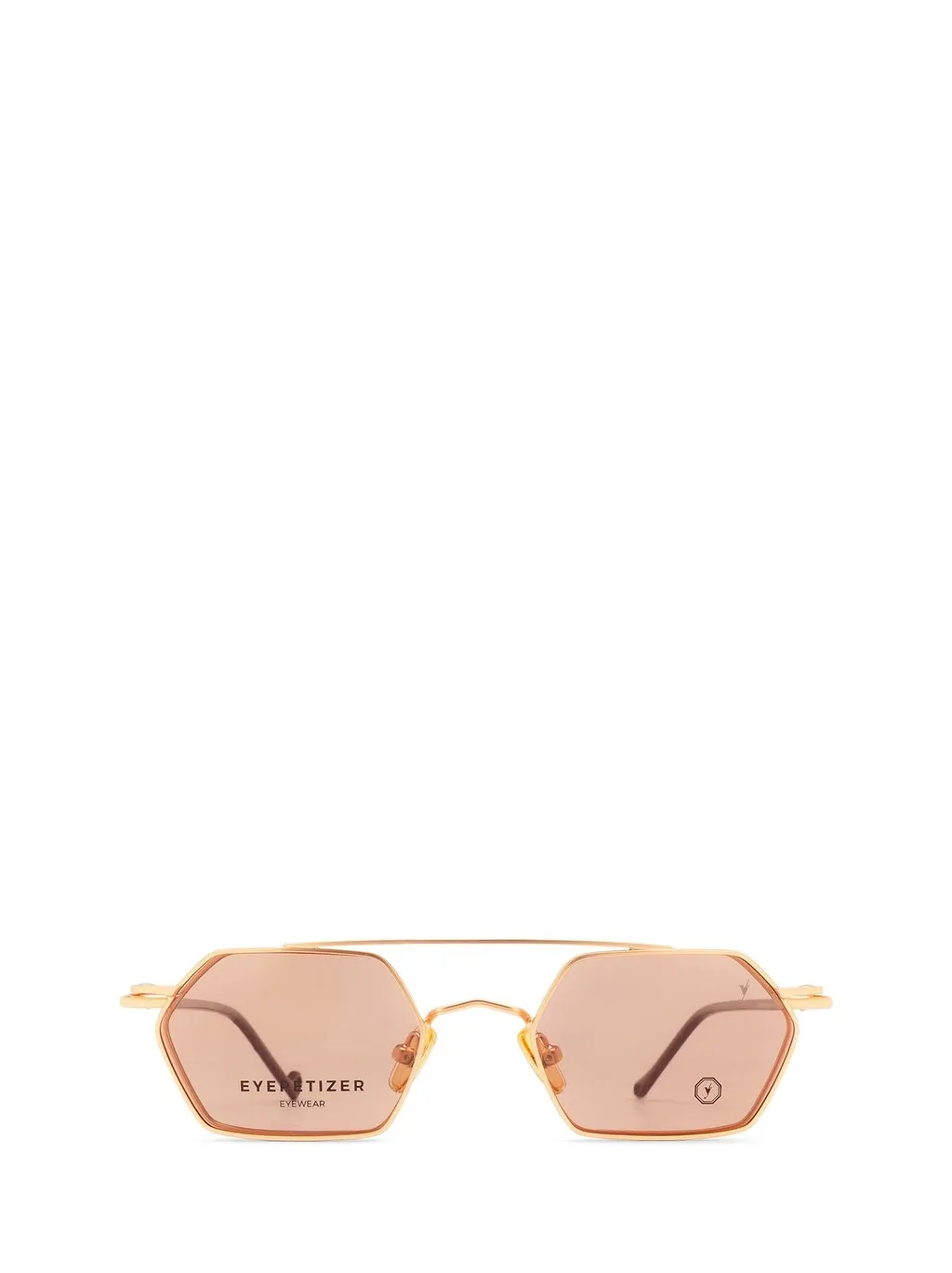 Eyepetizer Copper Pilot Frame Clip On Sunglasses