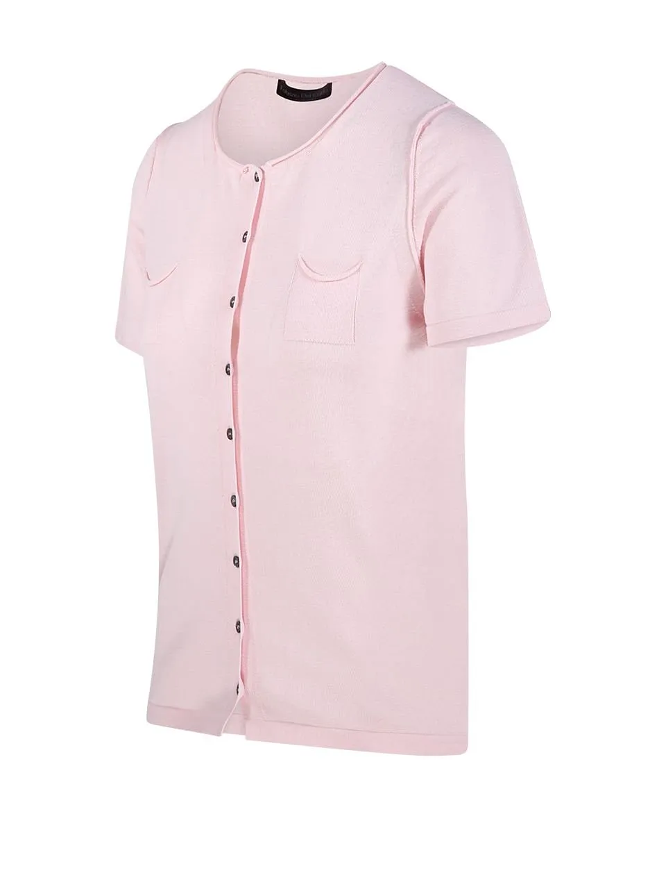 Fabrizio Del Carlo Short-Sleeve Button Cardigan