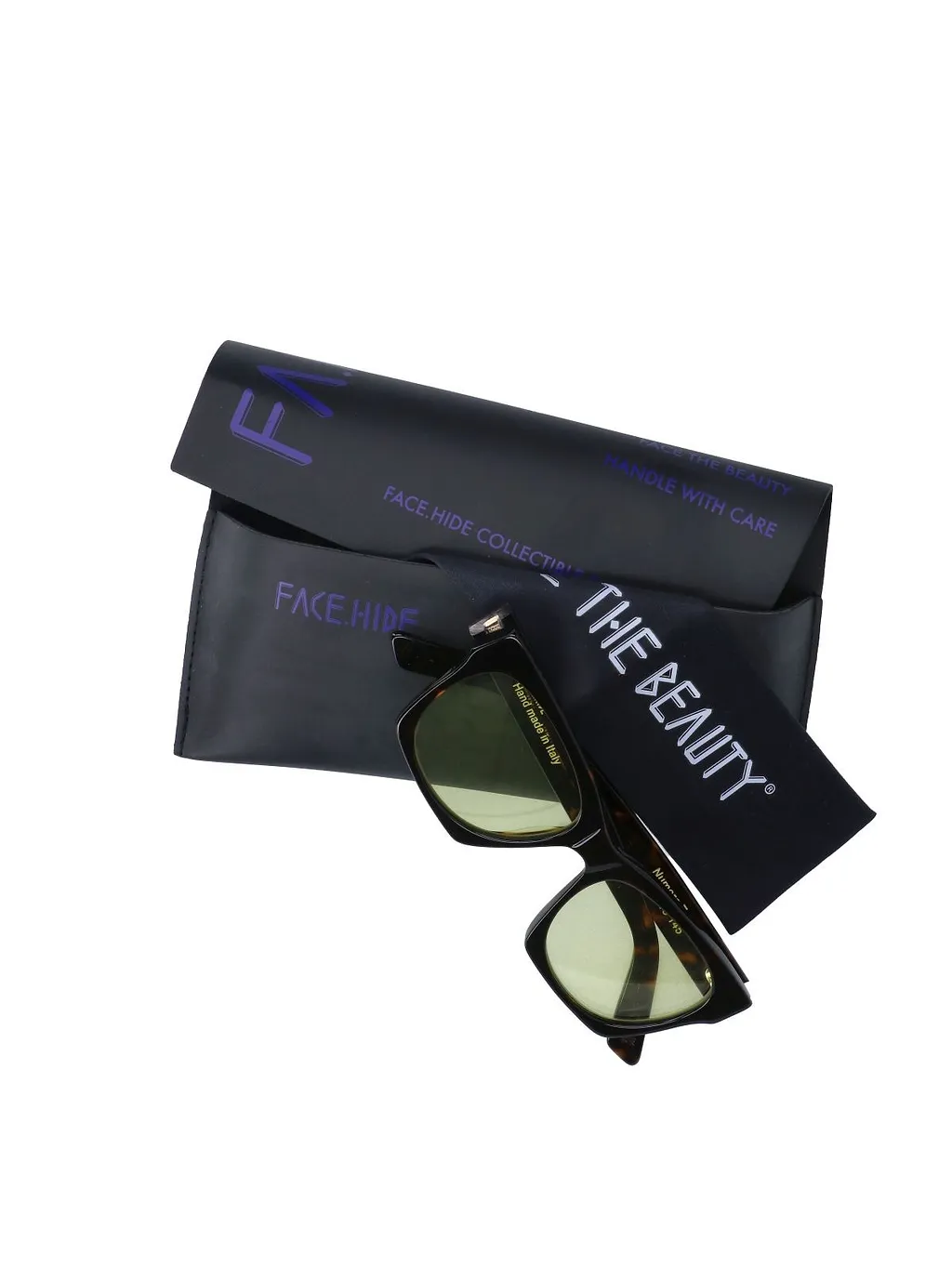Face.Hide Rectangular Frame Sunglasses