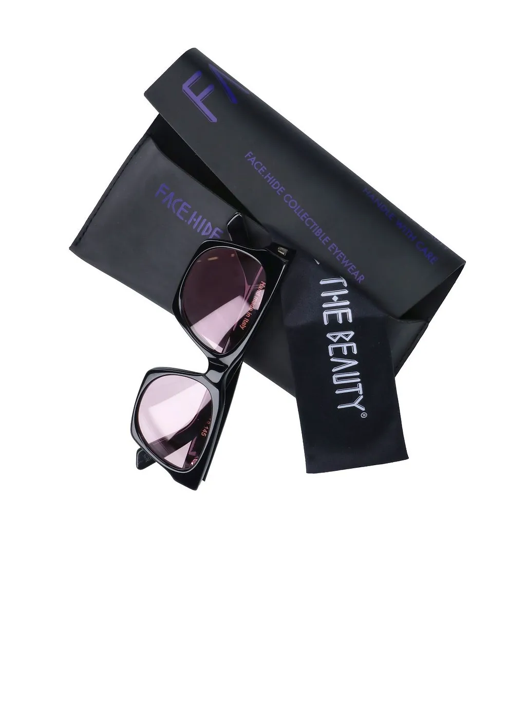 Face.Hide Rectangular Frame Sunglasses