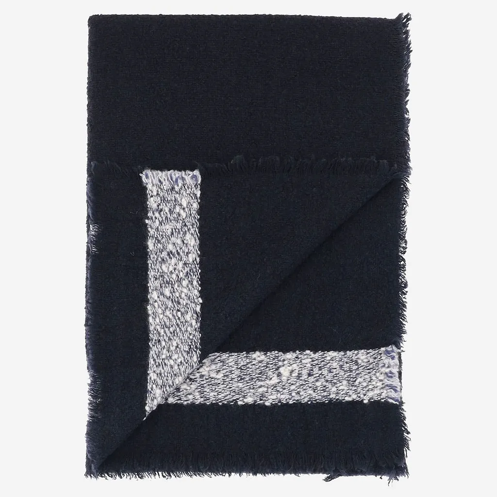 Faliero Sarti Contrast Border Scarf