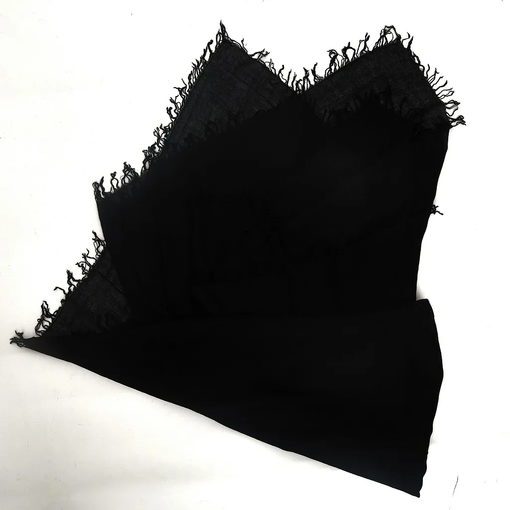 Faliero Sarti Enrica Fringed Square Scarf