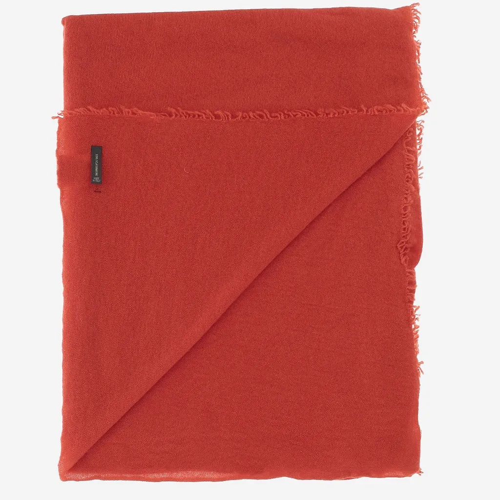 Faliero Sarti Fringed Cashmere Scarf