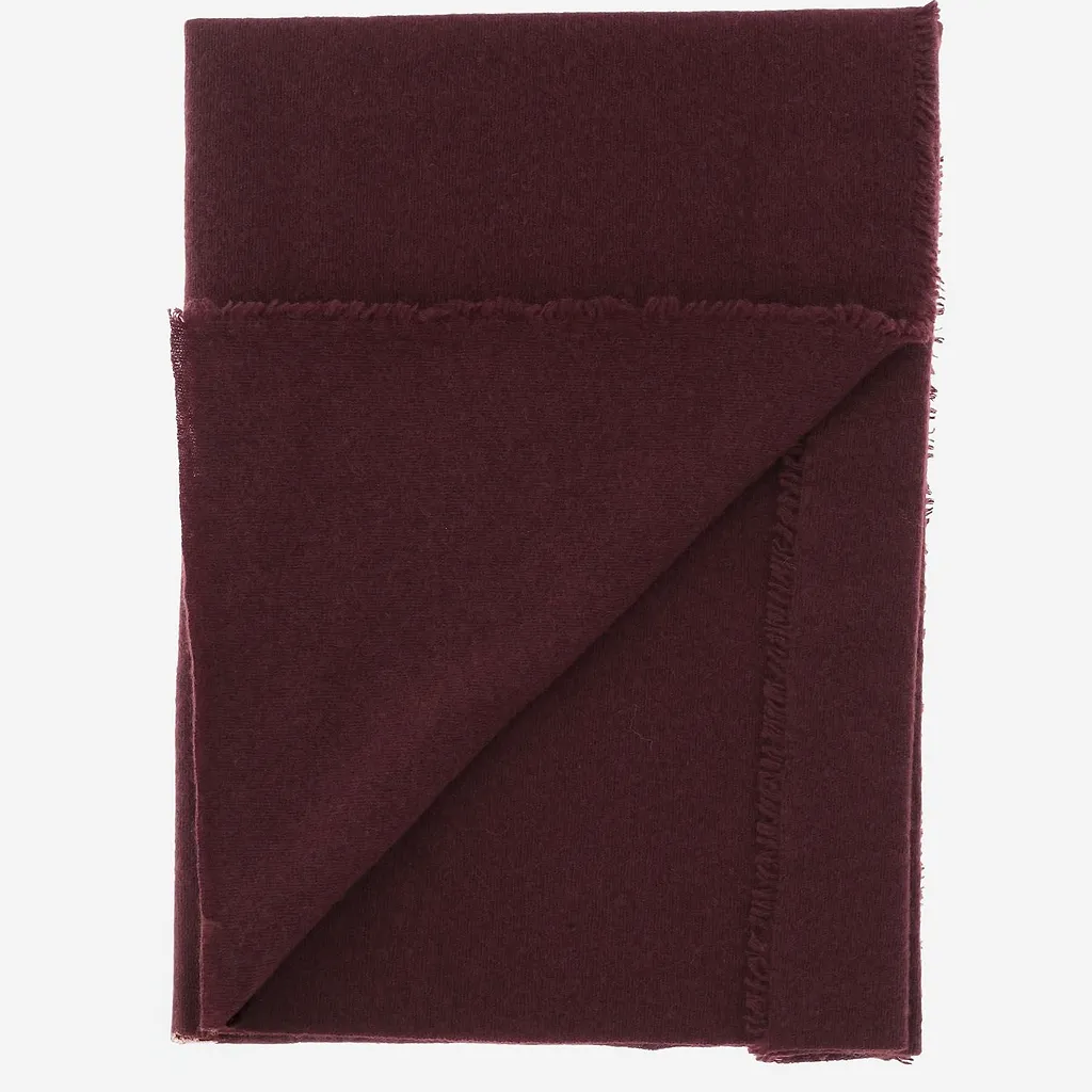Faliero Sarti Fringed Cashmere Scarf
