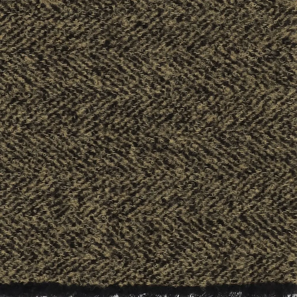Faliero Sarti Herringbone Fringed Scarf