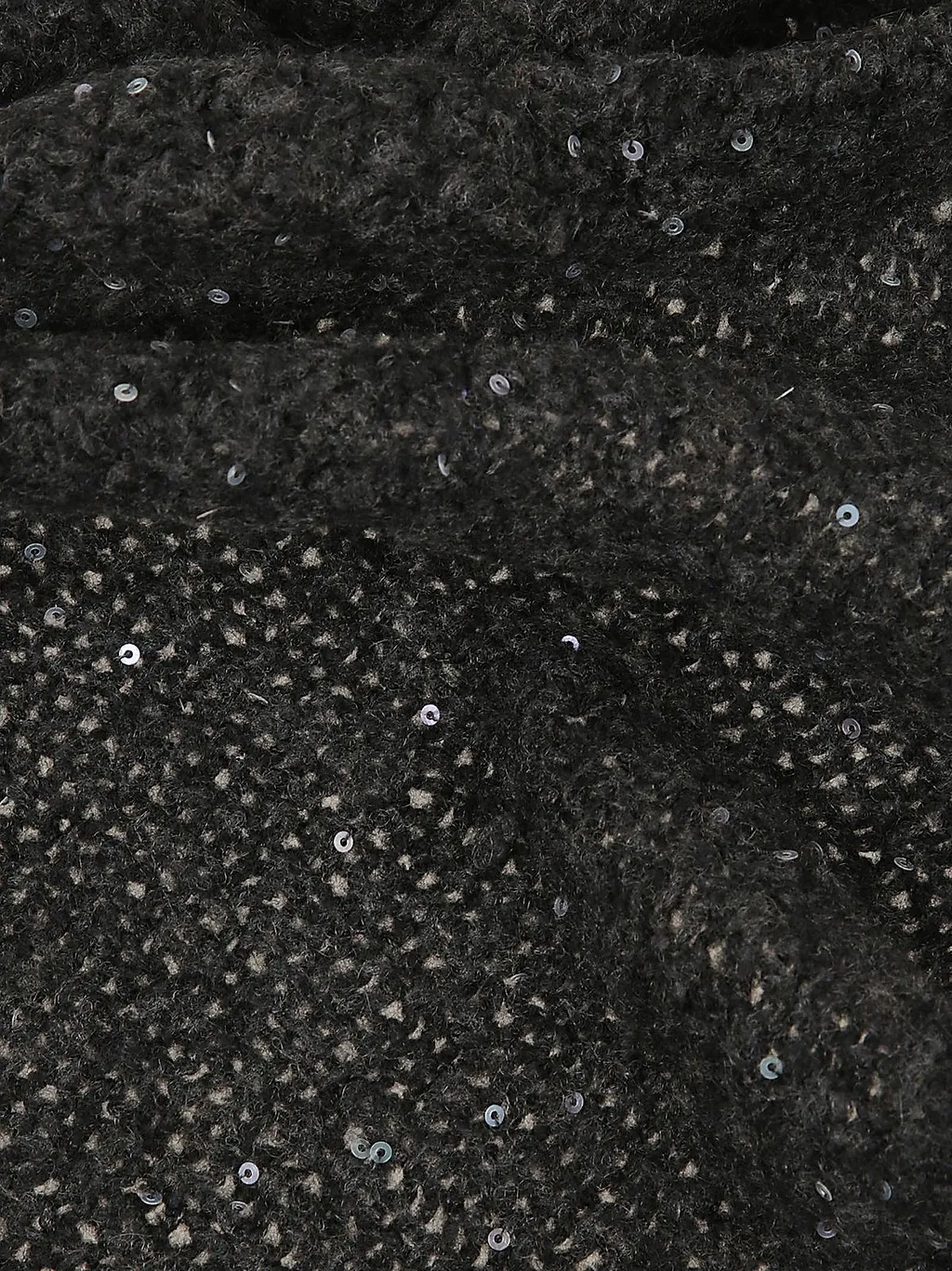 Sequined Triangle Scarf