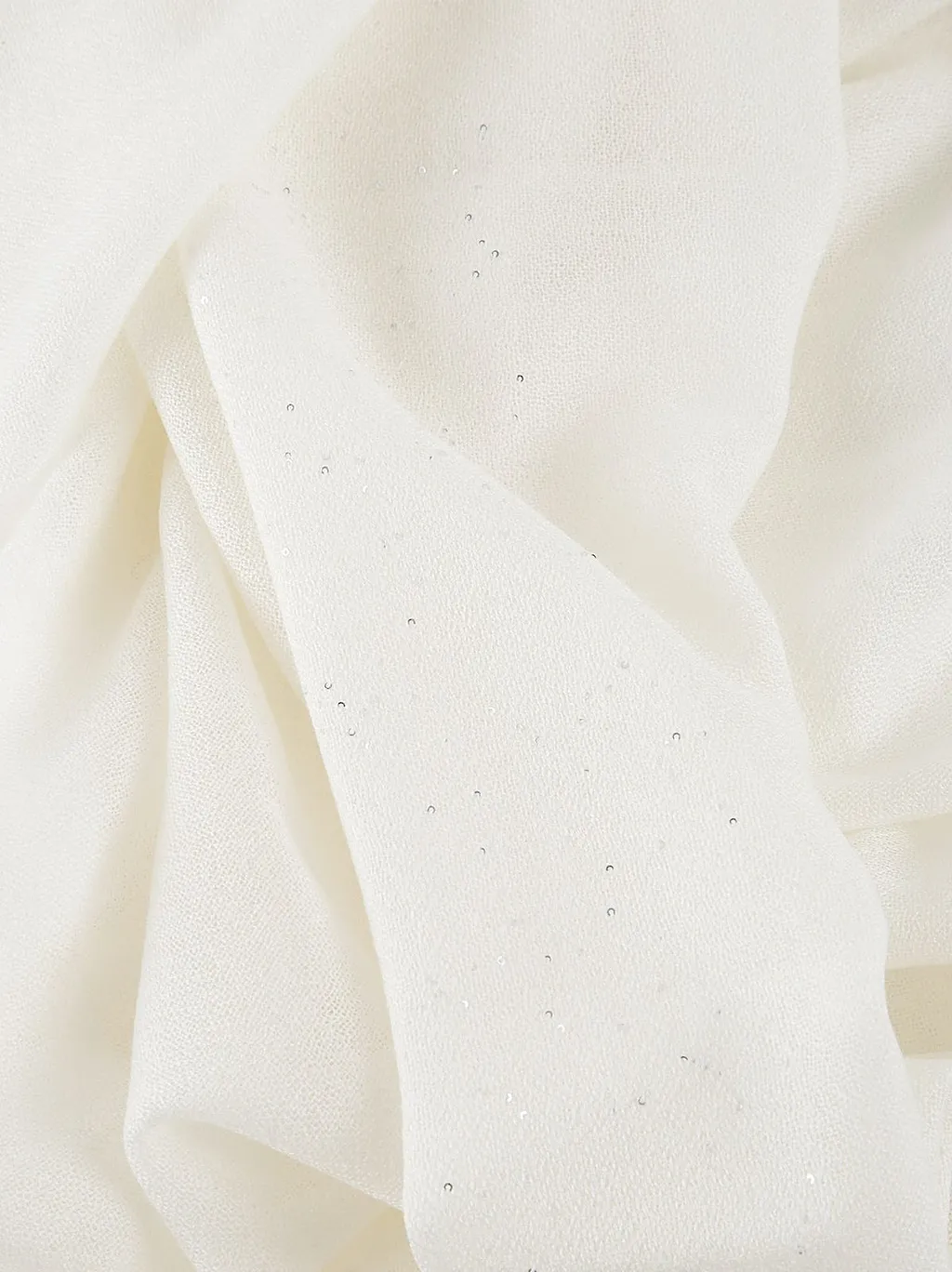 Faliero Sarti Sciarpa Kundy Embellished Fringed Scarf