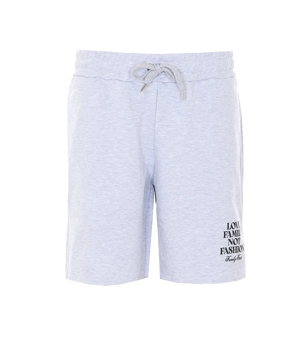 Family First Printed Drawstring Shorts