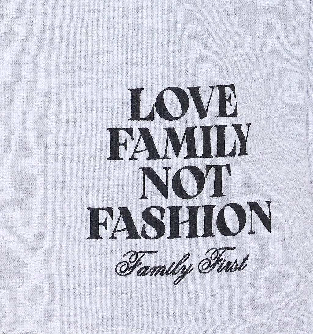 Family First Printed Drawstring Shorts