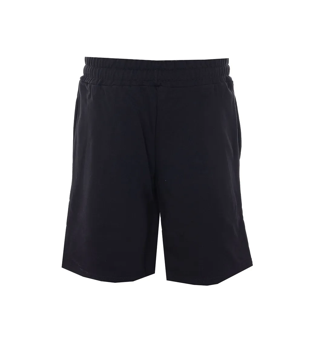 Family First Slogan Drawstring Shorts