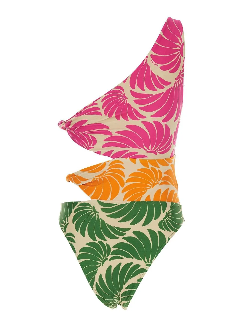 Farm Rio Banana Wings Cut-Out One-Piece Beachwear