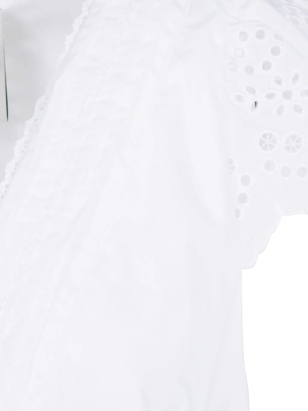 Farm Rio Embroidered Lace Blouse