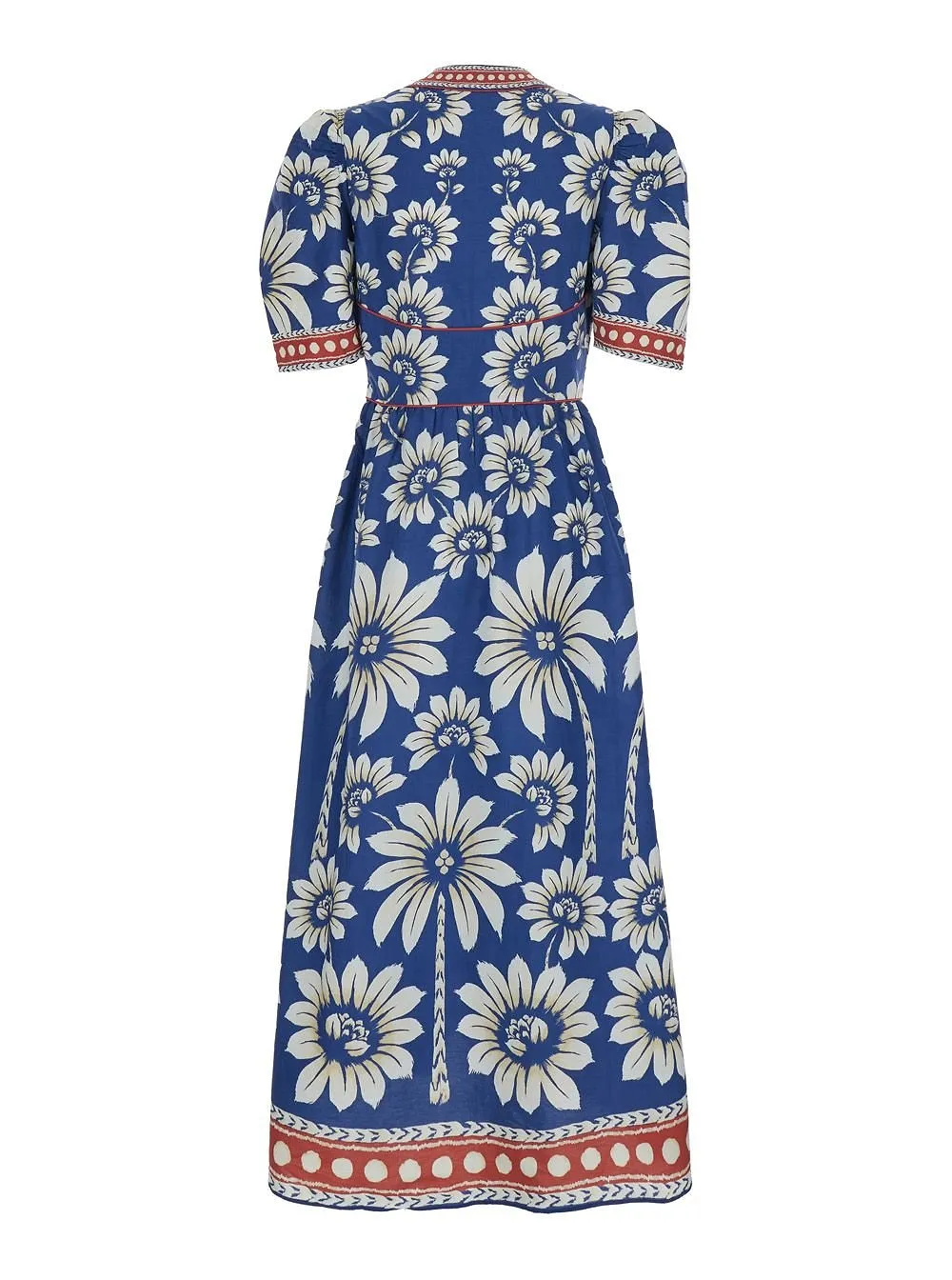 Farm Rio Floral Button-Front Dress