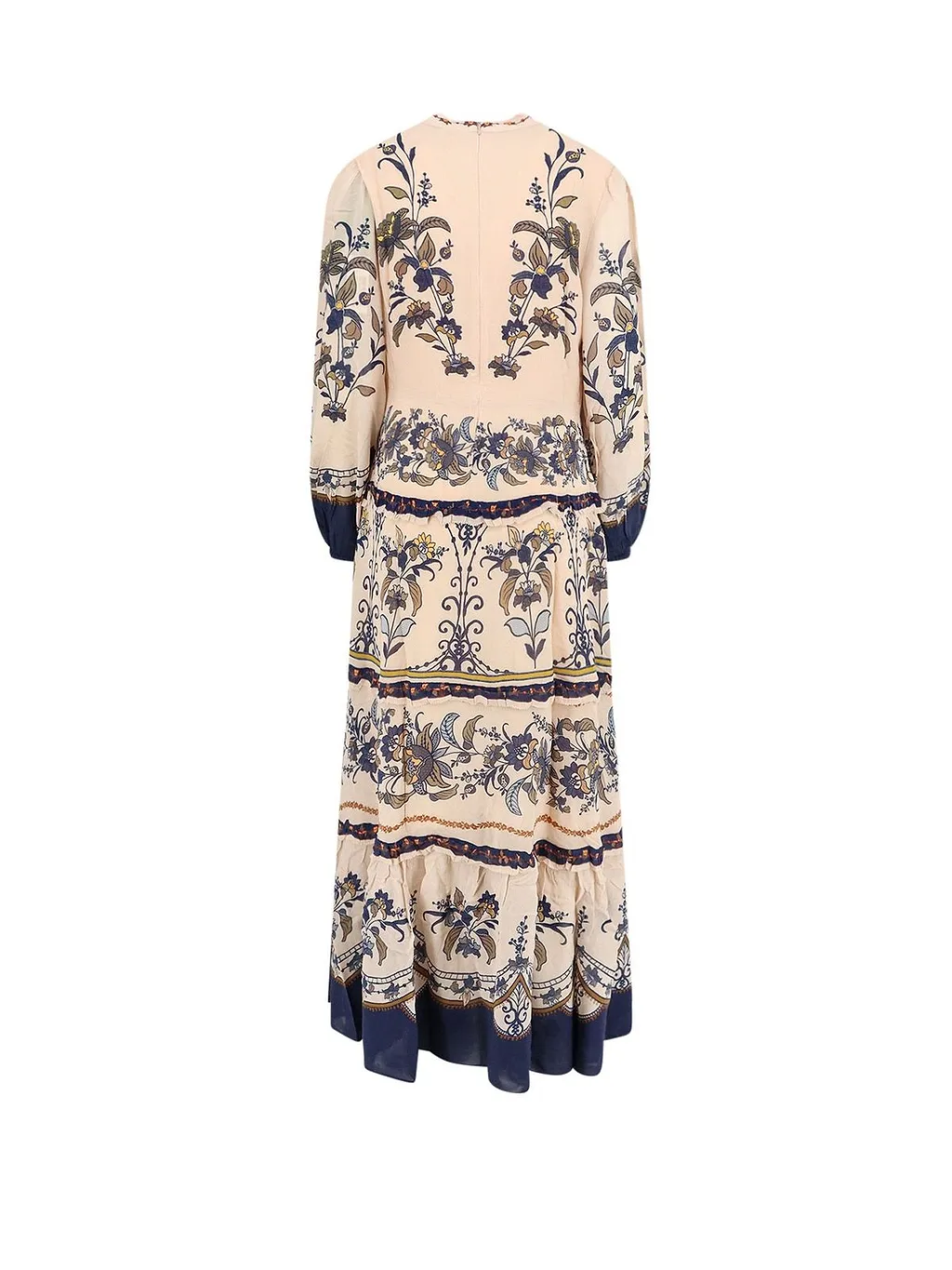 Farm Rio Puff-Sleeve Printed Dress
