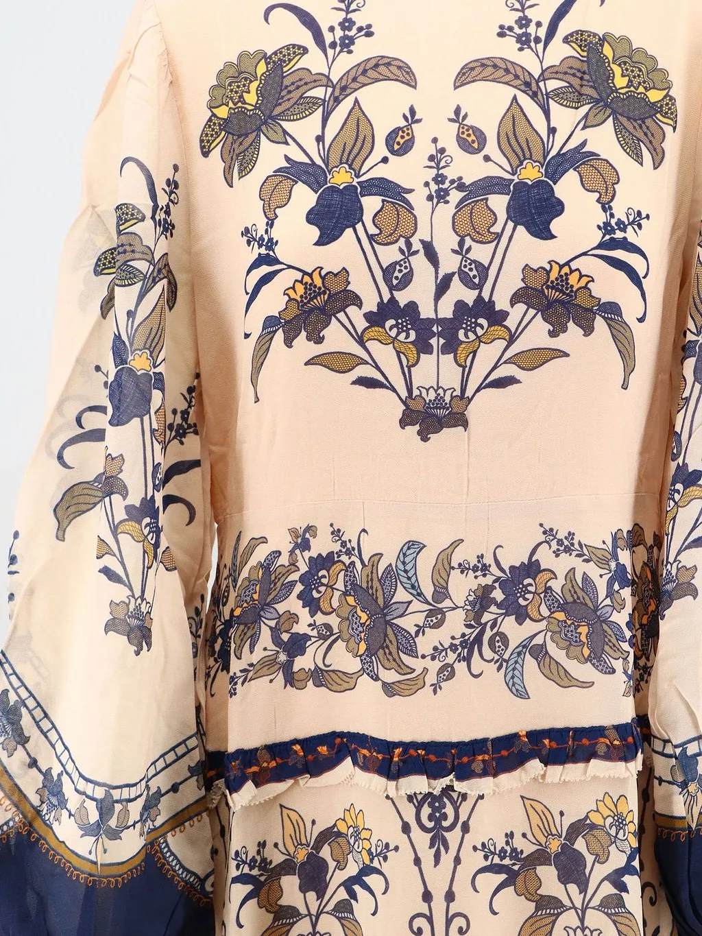 Farm Rio Puff-Sleeve Printed Dress
