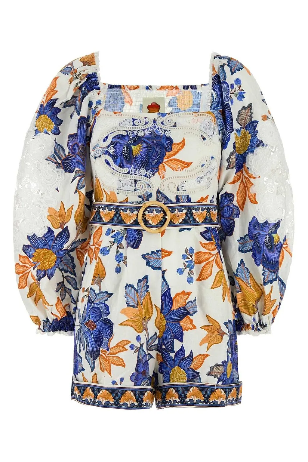 Farm Rio Summer Flowers Printed Jumpsuit