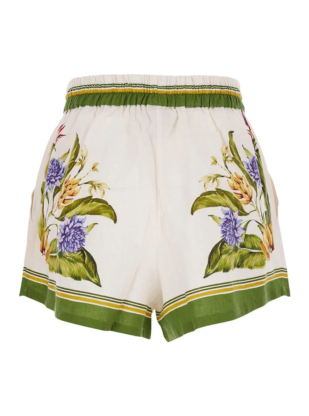 Farm Rio Tropical Scarf Printed Shorts