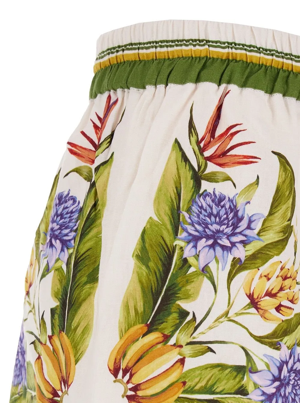 Farm Rio Tropical Scarf Printed Shorts