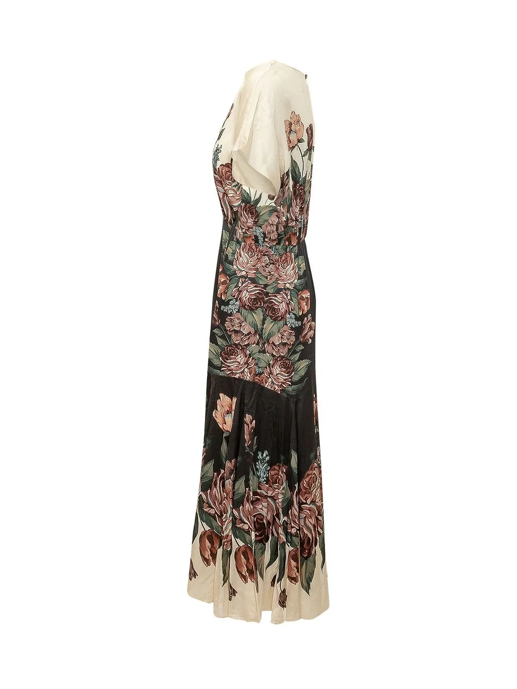 Farm Rio Winter Floral Midi Dress