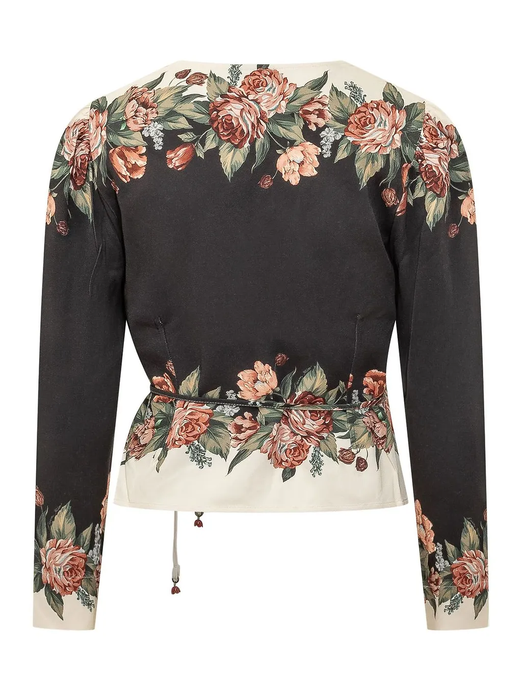 Farm Rio Wrap Floral Blouse