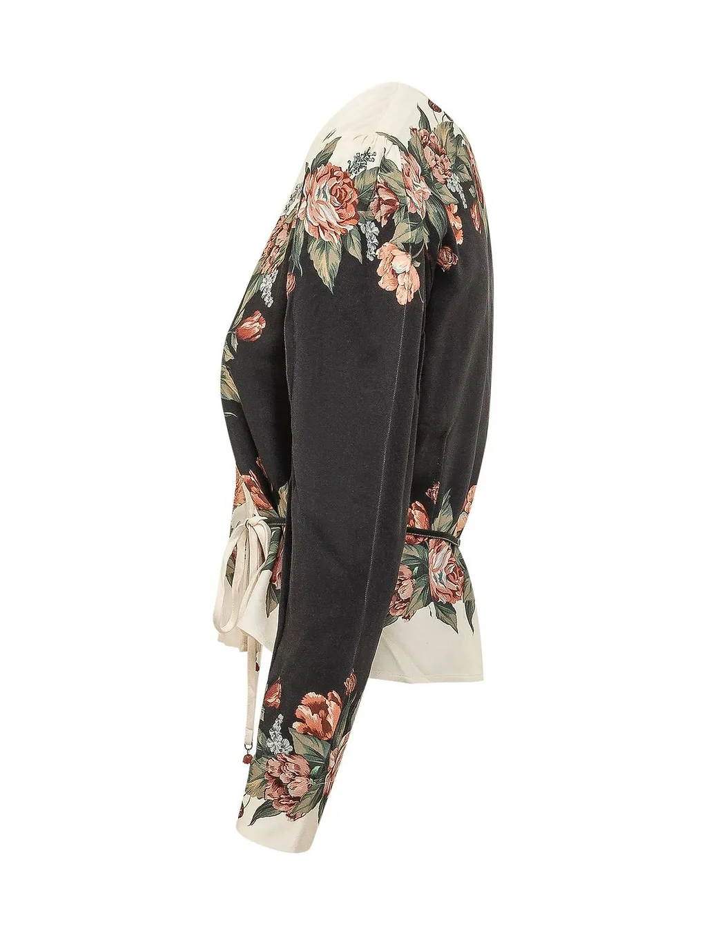 Farm Rio Wrap Floral Blouse