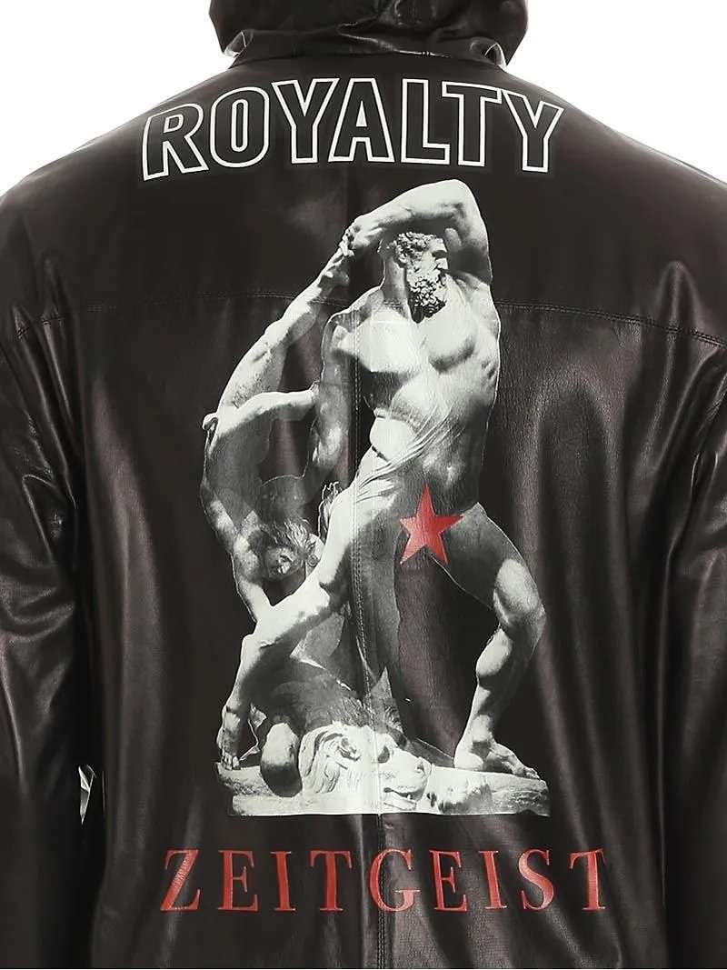 Fausto Puglisi Graphic Hooded Jacket
