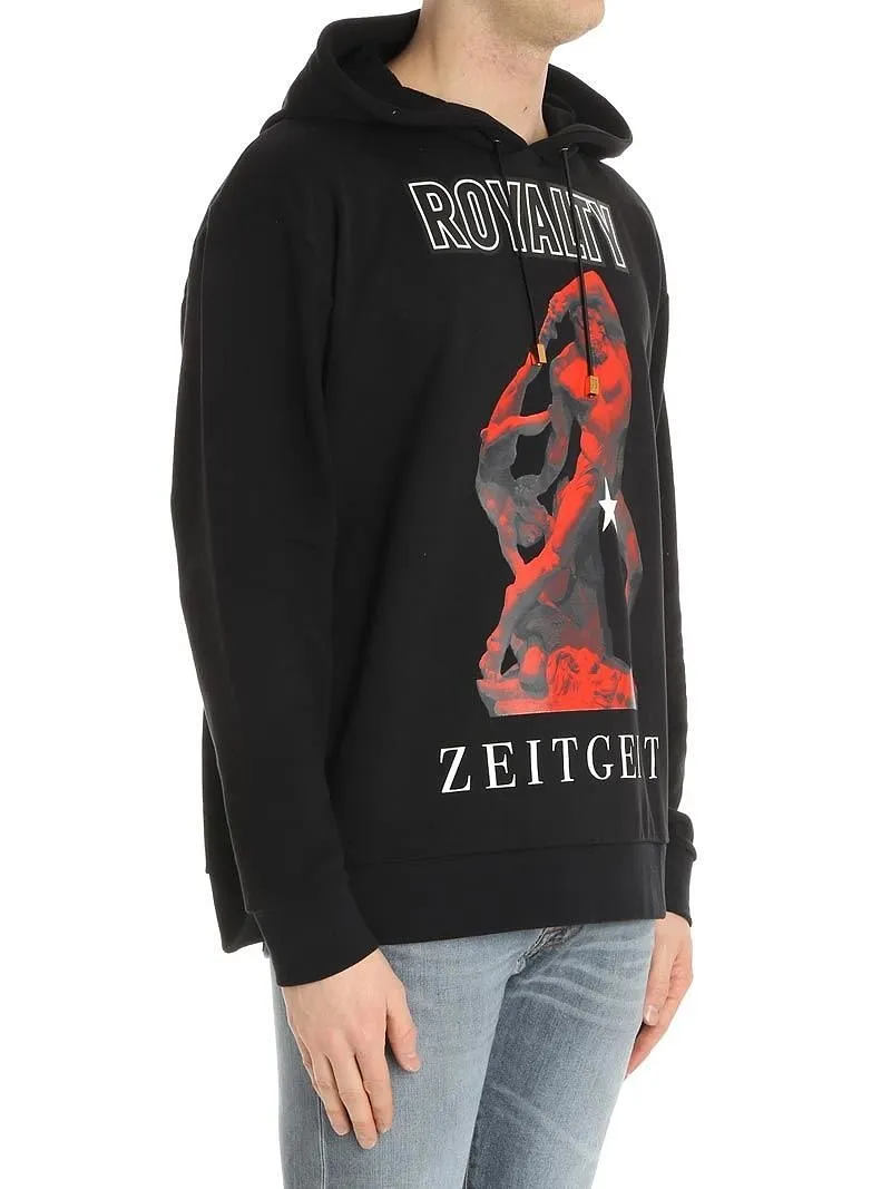 Fausto Puglisi Graphic Print Hoodie
