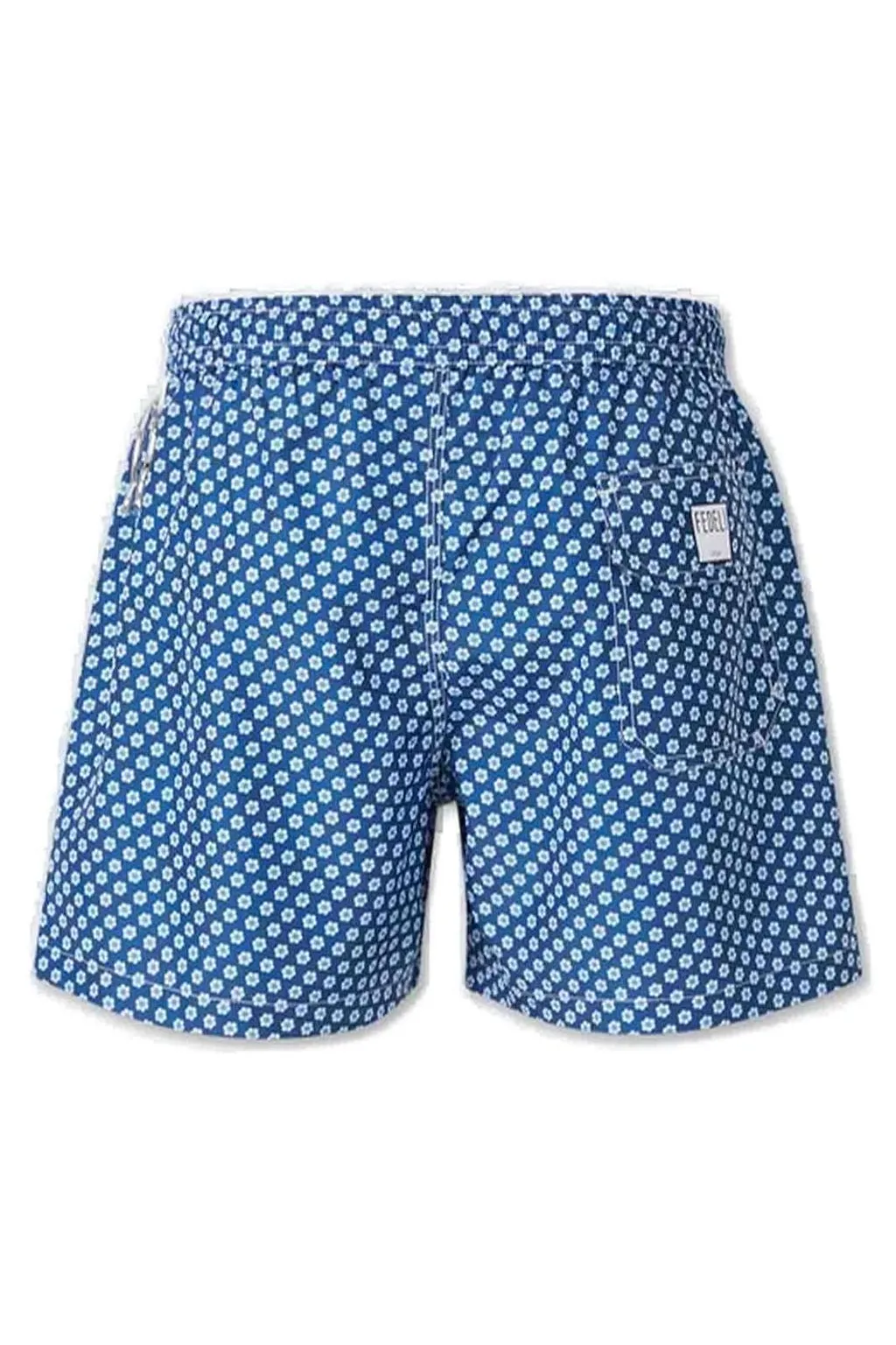 Floral Printed Drawstring Swim Shorts