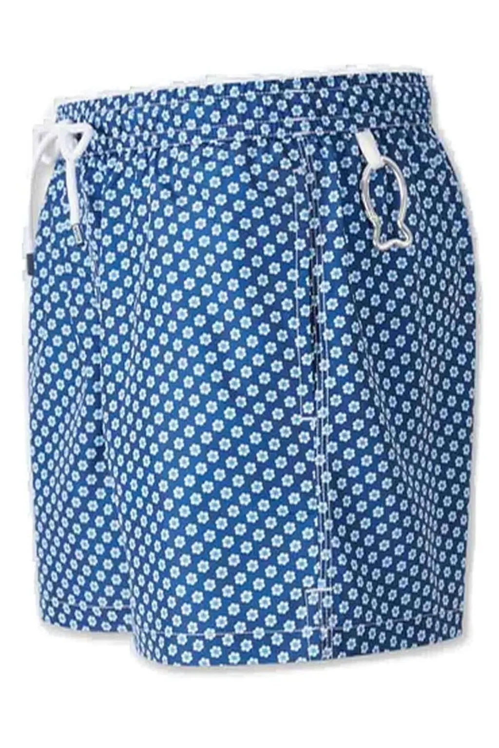 Floral Printed Drawstring Swim Shorts