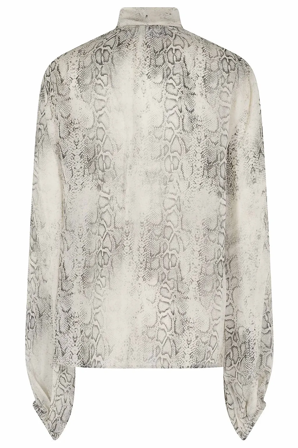 Pattern-Printed Georgette Blouse