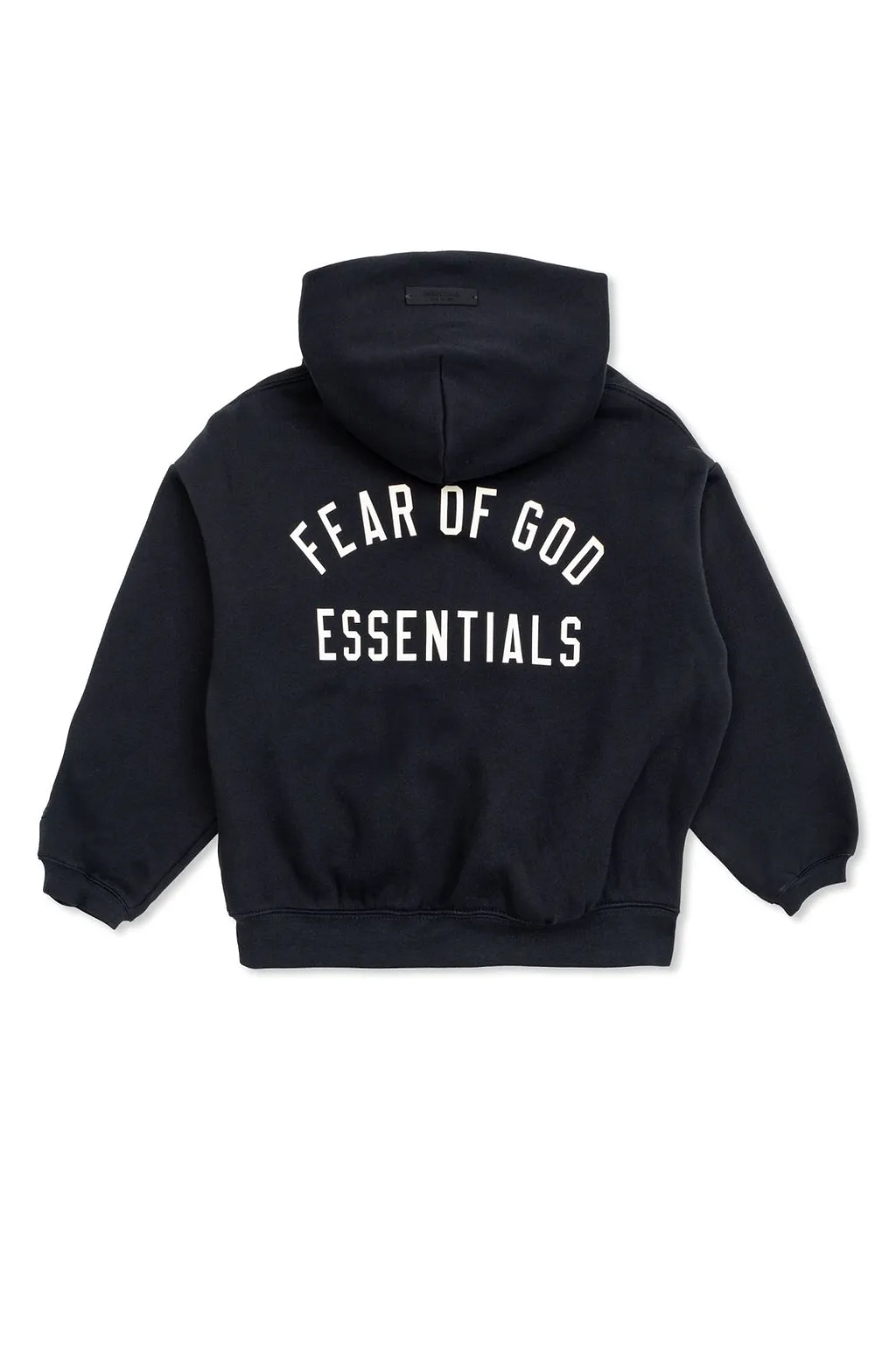 Fear Of God Essentials Kids Logo Zip Hoodie