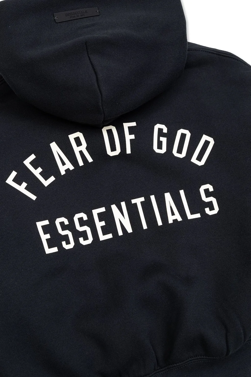 Fear Of God Essentials Kids Logo Zip Hoodie